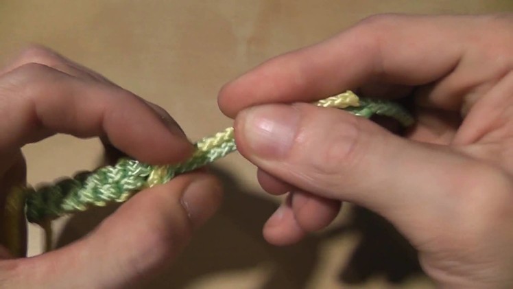 How to make a box knot (part 2)