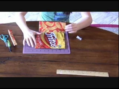 How to Make a Chip Bag Duct Tape Wallet