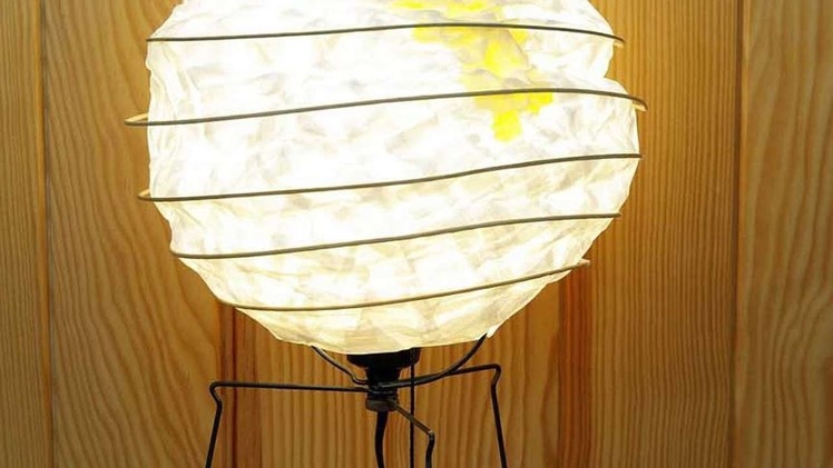 How To Make A Cool Japanese Lampshade - DIY Home Tutorial - Guidecentral