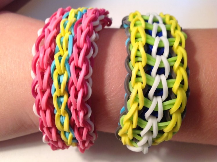 How to make a Rainbow Loom Twisty Wristy Bracelet