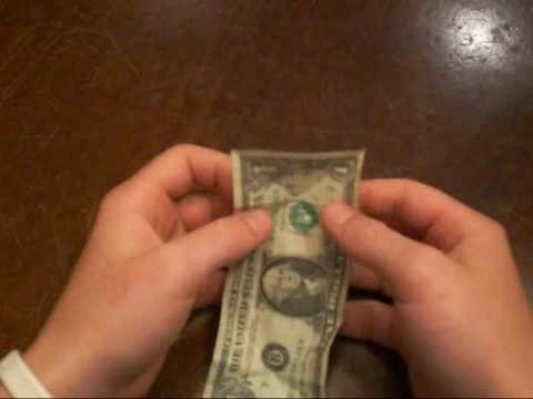How to: Make a Spaceship Out Of a Dollar Bill