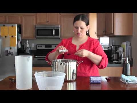 How to make Homemade Hand soap (Video Tutorial)