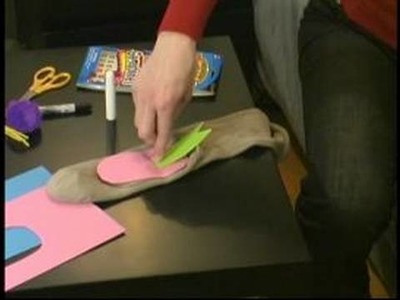 How to Make Sock Puppets : Making a Tongue for a Sock Puppet