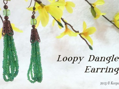 Loopy Dangles Earrings Tutorial