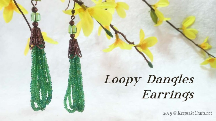 Loopy Dangles Earrings Tutorial