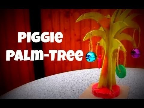 Making the Piggie-Palm-Tree *Homemade Guinea Pig Toy*