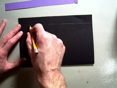 Paper Weaving (Part 1.5) Cutting black paper