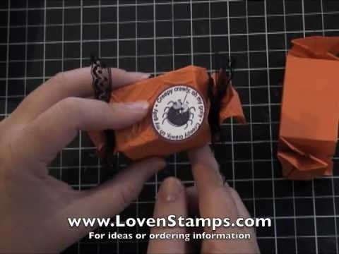 Part 2 - Candy Wrapper Tricks for Treats: Meg's Stamping 101