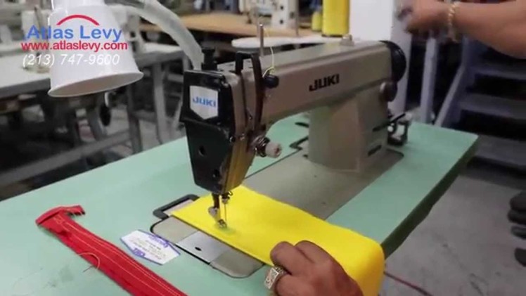 Sewing heavy material on a Juki DDl 5550 - How t keep cool when sewing