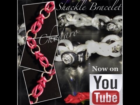 Shackle Bracelet (Hook-only) Tutorial.how to