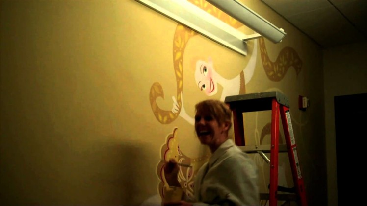 Tangled: Disney Art Department Wall Mural