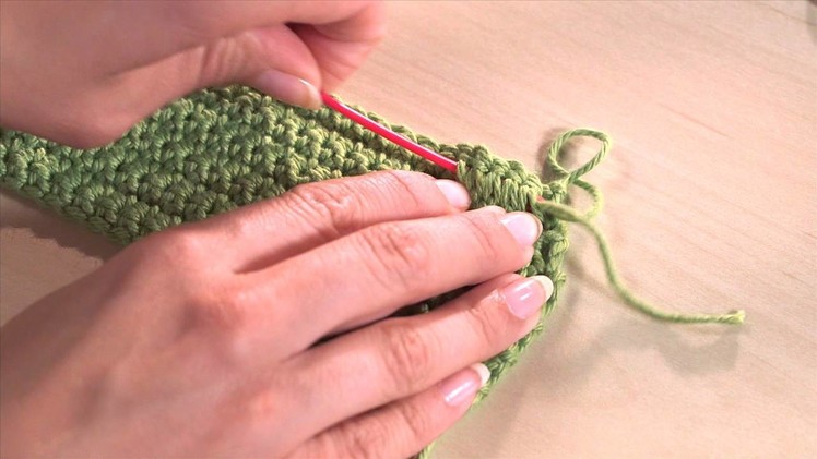 The Art of Crochet - Weaving In