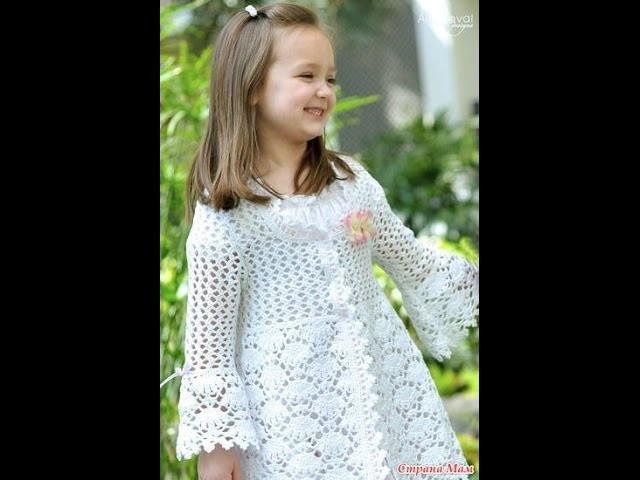 VERY EASY crochet cardigan. sweater. jumper tutorial - baby and child sizes 19