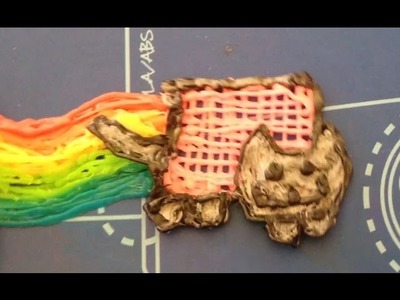 3doodler Creations! (Nyan Cat, Creeper, Chicken Nuggets and Fries)