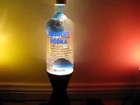 Absolut Vodka Lava Lamp