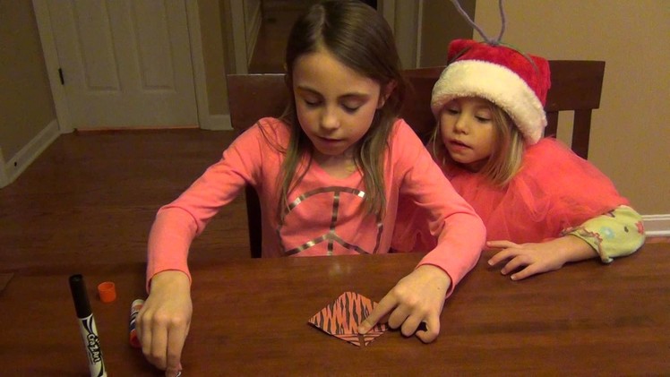 Cheetah Origami - Craft Crazy Kids