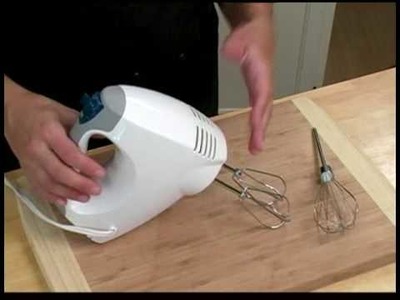 Cooking Tips : How to Use a Hand Mixer