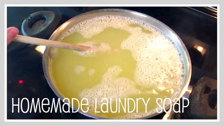 Craft- Homemade Laundry Soap