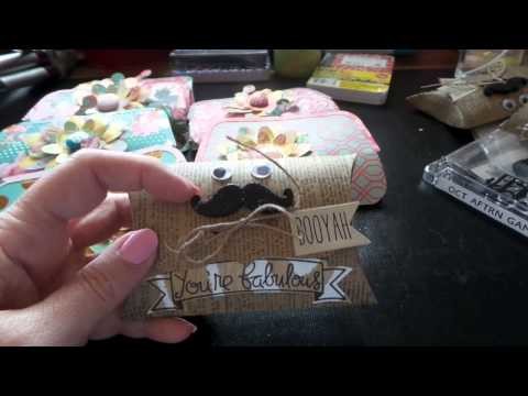 Craft Sale ideas Coin Purse Notebooks & Manly Pillow Boxes!