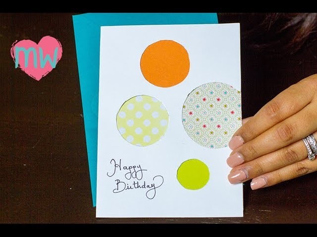 DIY Creative Birthday Card