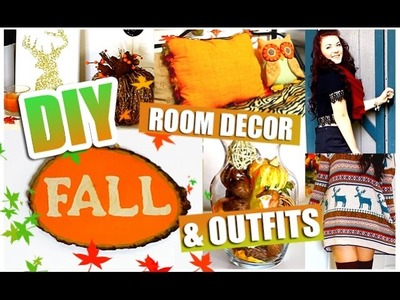DIY Fall Decor + OUTFIT IDEAS! 