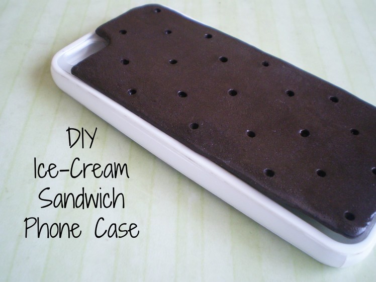 DIY Icecream Sandwich Phone Case!