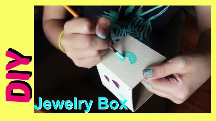 DIY Jewelry Holder | How to Make a Jewelry Box | Cute Box For Anything Jazzy Girl Stuff