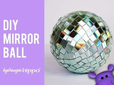 DIY Mirror Ball - Great for parties or 4th of July