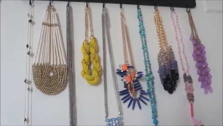 DIY Necklace Display