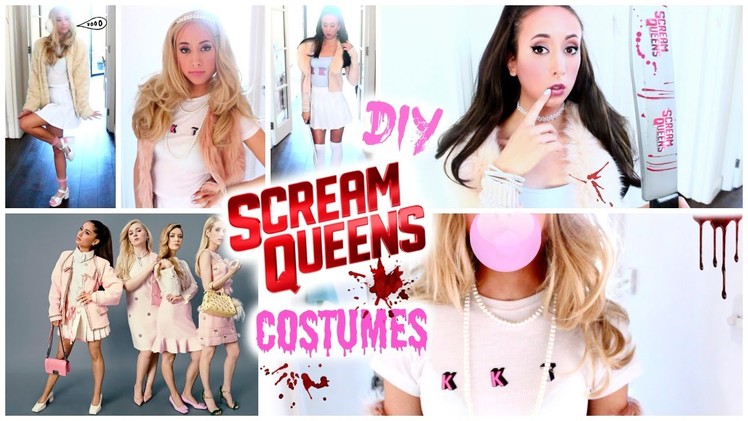 DIY Scream Queens Halloween Costumes! Ariana Grande, Chanel Oberlin. 