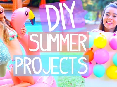 DIY Summer Projects! Room Decor, Activities, Food & more!
