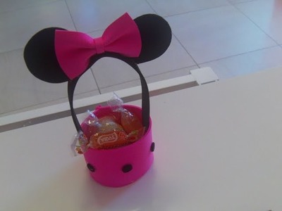 Dulcero de Minnie Mouse super facil