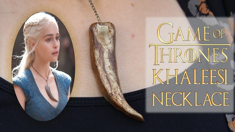 Game of Thrones Khaleesi Necklace ♥ DIY