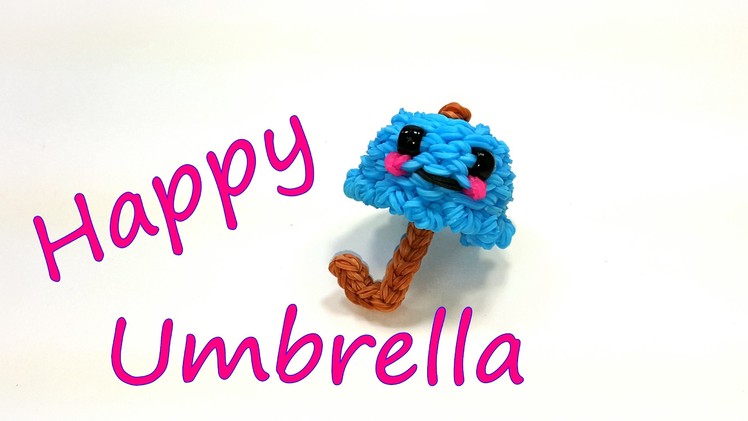 Happy Umbrella Tutorial by feelinspiffy (Rainbow Loom)