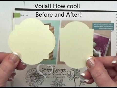 How to Alter Stampin Up Framelits