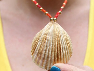 How To Create a Pretty Seashell Necklace - DIY Style Tutorial - Guidecentral