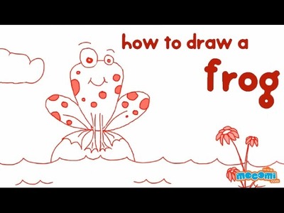 How to draw a Frog (Step by Step Guide) | Mocomi Kids