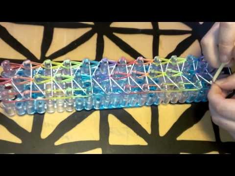 How to make a Rainbow Loom Waterfall Bracelet