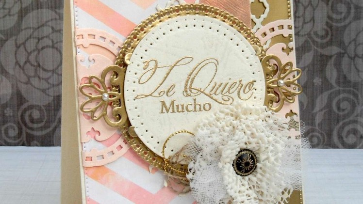 How To Make An ELEGANT & TRENDY Handmade Card - DIY Crafts Tutorial - Guidecentral