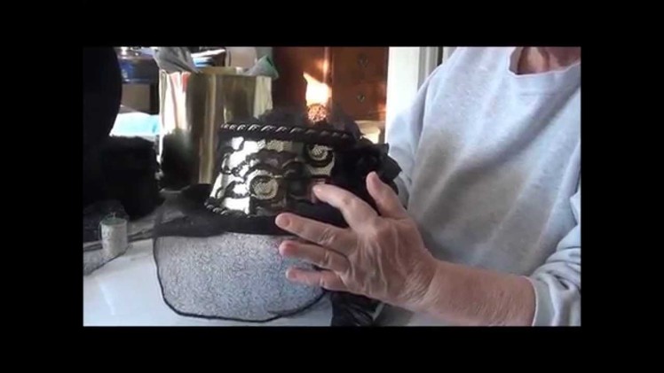 HOW TO MAKE THE BLACK ROSE STEAMPUNK TOP HAT