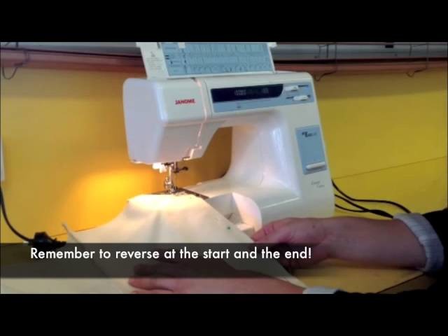 How to sew boxer shorts part 1