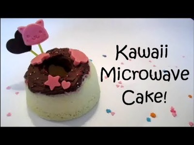 Kawaii Microwave Cake!