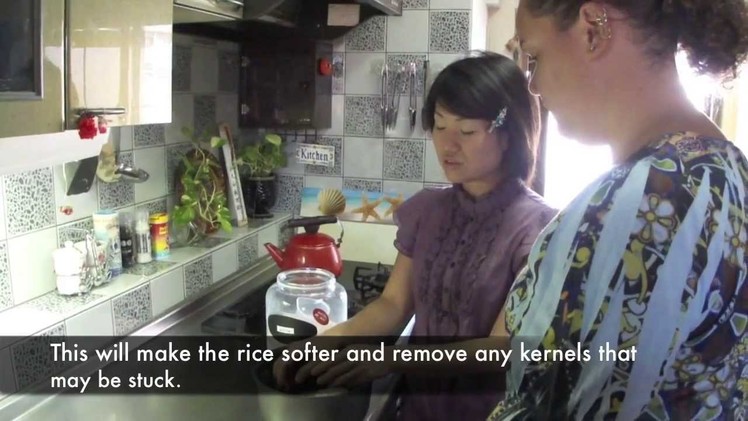 Manga University presents .  How to Cook Sushi Rice