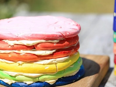 Meringue Girls Rainbow Cake