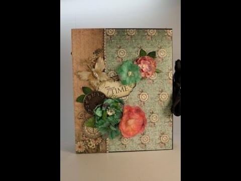 Part 3 - Learn to Make a Mini Album - Designs by Shellie