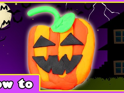 Play-Doh | How To Make Play Doh Halloween Jack o'Lantern |  DIY Halloween Crafts | Play Doh Videos