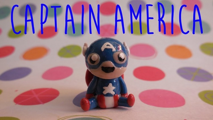 Polymer Clay Captain America