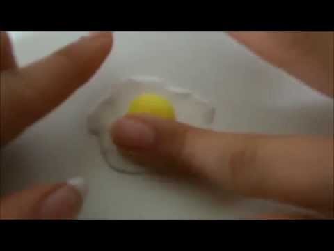 Polymer clay tutorial: kawaii egg