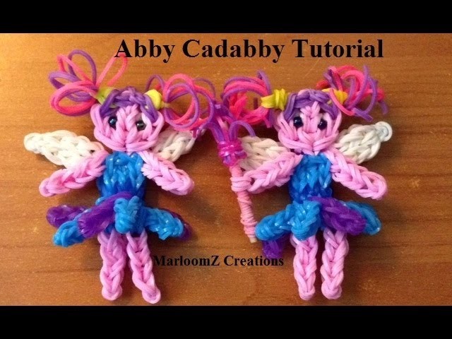 Rainbow Loom Abby Cadabby doll or Charm