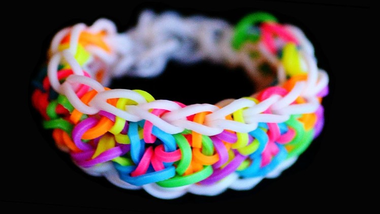 Rainbow Loom Band Sailor Knot Bracelet Tutorial